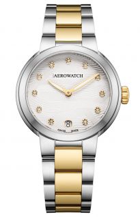 A 42107 BI03 M Aerowatch Harmonie Lady Quartz A 42107 BI03 M