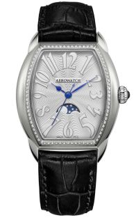A 43958 AA08 DIA Aerowatch Streamline Moon Phase Quartz A 43958 AA08 DIA