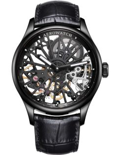 A 50981 NO17 Aerowatch Renaissance Skeleton Cobweb A 50981 NO17