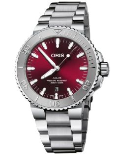 73377304158MB Oris Aquis Date Cherry 43.5mm 01 733 7730 4158-07 8 24 05PEB
