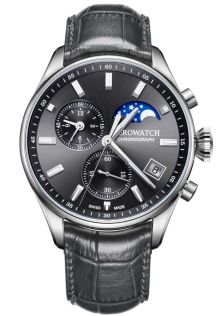 A 78990 AA01 Aerowatch Les Grandes Classiques Chronograph Moon-Phases A 78990 AA01