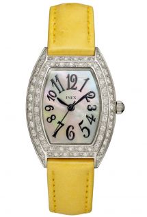 A69224S11A Inex Ladies Crystal Petite Mother of Pearl 25mm