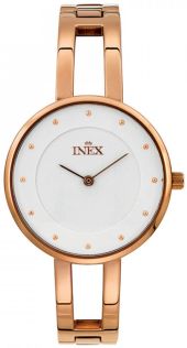 A69499-1D4P Inex Ladies Rose Gold/White A69499-1D4P