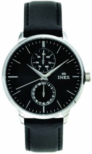 A76198S5I Inex Mens Silver/Black A76198S5I