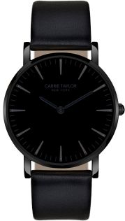 EXCA3815-GMBLBL Carrie Taylor Lexington Gunmetal/Black Black Leather