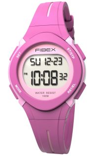 FIBEX19EN002 Tyttöjen monitoimikello pinkki digitaalinen malli | FIBEX19EN002