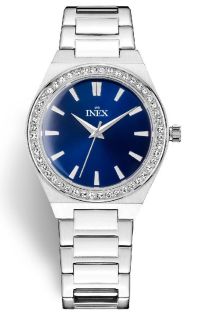 A69532-1S8I Inex Ladies Silver Blue A69532-1S8I