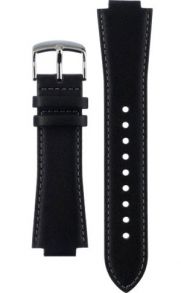 10644283 Black Leather strap for Casio EFV-C110 / EFV-C110L-1AV 10644283