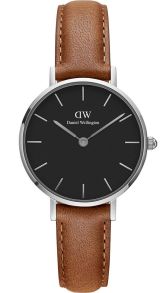 ADW00100234 Daniel Wellington Classic Petite 28mm Durham Black Silver DW00100234
