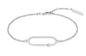 35000183 Calvin Klein Elongated Oval Bracelet 35000183