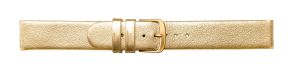 3657120G Falkenlund Deluxe Beco 20mm Watch Strap Classic Calf Gold with Gold Buckle 3657120G