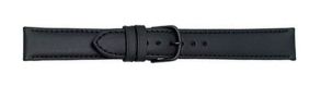 662122 Falkenlund Deluxe Beco Watch Strap Soft Nappa Glatt Calf Leather 22mm Black Buckle 662122