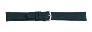 666118S Falkenlund Deluxe Beco Watch Strap Imperator Black Calf Leather 18mm Stainless Steel Buckle 666118S