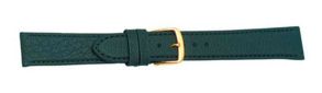 666520G Falkenlund Deluxe Beco Watch Strap Imperator Green Calf Leather 20mm Gold Plated Buckle 666520G