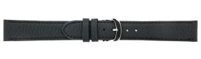 667118S Falkenlund Deluxe Beco Watch Strap Imperator Black Calf Leather 18mm Stainless Steel Buckle 667118S