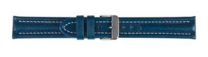 682722S Falkenlund Deluxe Beco 22mm Watch Strap Arizona Sport Blue Steel Buckle 682722S