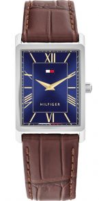 1710771 Tommy Hilfiger Rectangular Leather 26mm