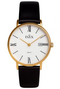 A69446D0KV Inex Mens Golden Classic Slim SappiLite 35mm