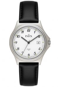 A69507-S0A Inex Mens Sapphire Classic Leather 37mm A69507-S0A