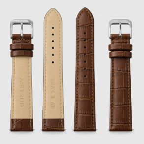 AIW7816 Aistrup Classic 78 Spare Strap Brown-Silver 20mm