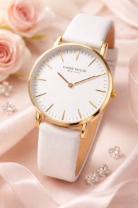 CA3848 Carrie Taylor Lexington Golden White 38mm