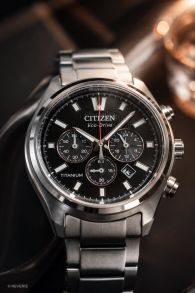 CA4750-51E Citizen Mens SolarTitanium Chronograph 40mm