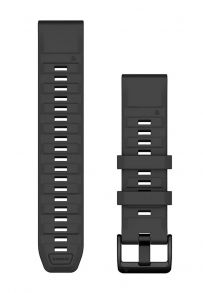 010-13392-07 Original Garmin QuickFit® 22mm Graphite Silicone Strap 010-13392-07