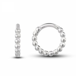 CTJ24 Carrie Taylor Beaded Mini Hoop CTJ24