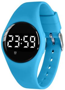 FIBEX15V2BLUE Värinäkello lapsille sininen digitaalinen muistutus | FIBEX15V2BLUE