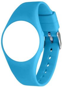 FIBEX15V2BLUE-strap Blue Silicone Strap for Fibex Vibrating Reminder Watch FIBEX15V2BLUE