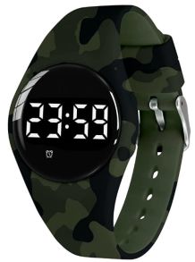 FIBEX15V2GREENCAMO Harjoituskello camo vihreä digitaalinen malli | FIBEX15V2GREENCAMO