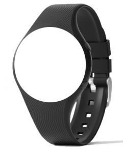 Fibex15GV4black-strap Black Silicone Strap for Fibex Vibrating Reminder Fibex15GV4 Series Fibex15GV4black-strap