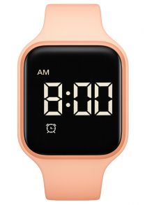 FIBEX15V07 Mindfulness-kello persikanvärinen hiljainen | FIBEX15V07