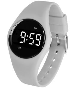 FIBEX15V2GRAY Lääkemuistutus seniori harmaa digitaalinen kello | FIBEX15V2GRAY