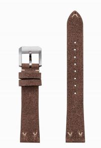 28PO.14S Norqain Freedom 60 Lady Norlando Praline Leather Strap 16mm 28PO.14S