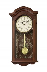 QXM618B Seiko Traditional Wooden Wall Clock QXM618B