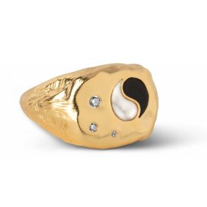 R61GM Enamel Chunky Yin Yang