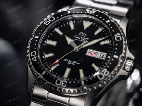 RA-AA0001B Orient Automatic Diver Black Steel Sapphire 41mm