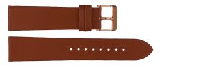 PMS428C-CS1508 Carrie Taylor Caramel Leather Strap (20mm) Rosegold