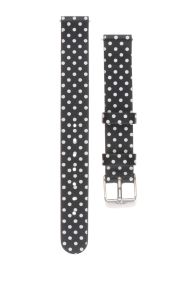 FLKSCH01-2 Falkenlund 12mm Easy-Attach Black Leather Strap