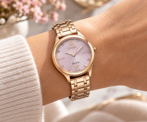Citizen Ladies Rosegolden Pink Solar 32mm