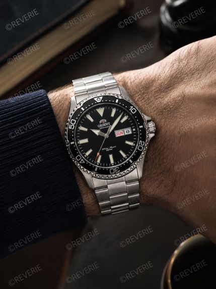 Orient Automatic Diver Black Steel Sapphire 41mm