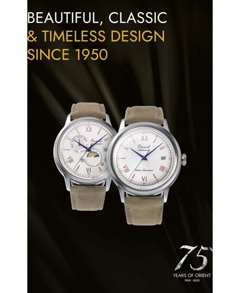 Orient Bambino 75 Anniversary Limited Edition RA-AK0808S